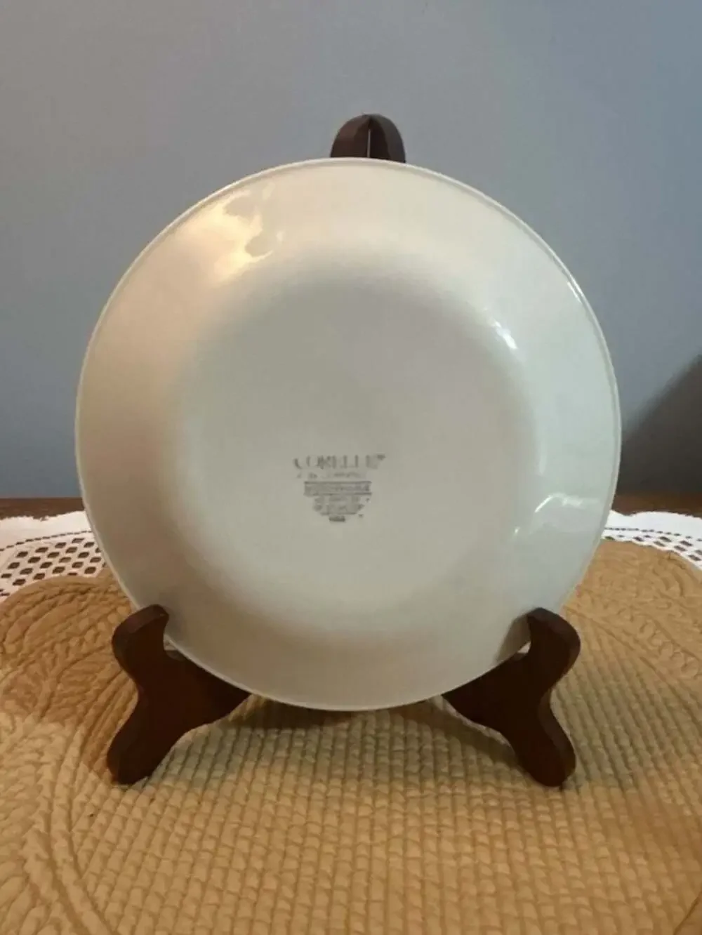 Corelle Forever Yours Dessert Bread and Butter Plate 6.75 in Pink Hearts Pattern